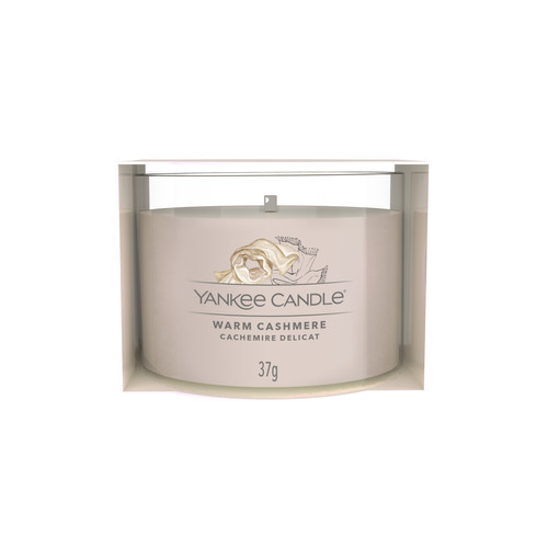 Yankee Candle® Warm Cashmere üveges mintagyertya 37 g