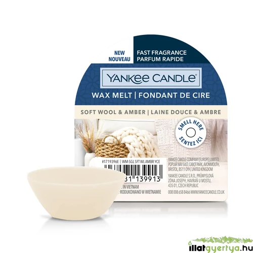 Yankee Candle® Soft Wool & Amber mini viasz