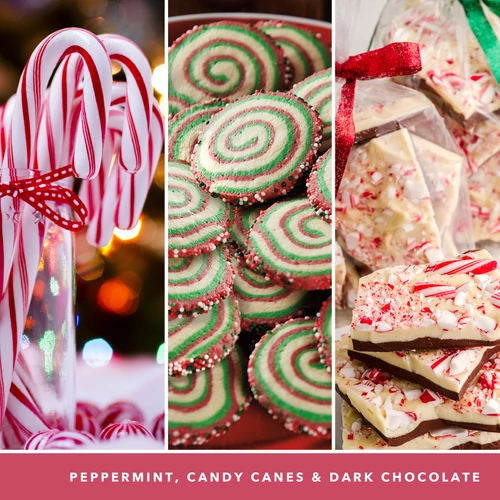 Peppermint Pinwheels Signature nagy poharas gyertya