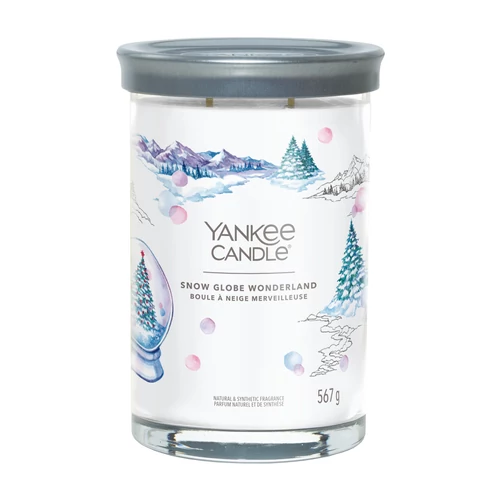 Yankee Candle® Snow Globe Wonderland Signature nagy poharas gyertya