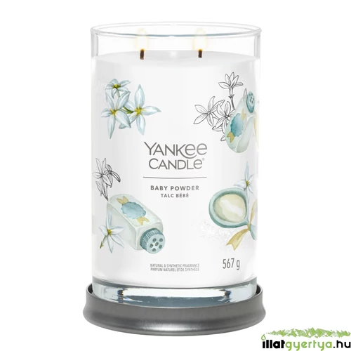 Baby Powder Signature nagy poharas gyertya 567 g