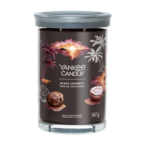Yankee Candle® Black Coconut Signature nagy poharas gyertya 567 g