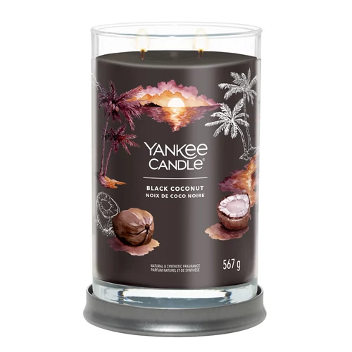 Yankee Candle® Black Coconut Signature nagy poharas gyertya 567 g