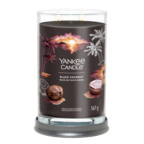 Yankee Candle® Black Coconut Signature nagy poharas gyertya 567 g