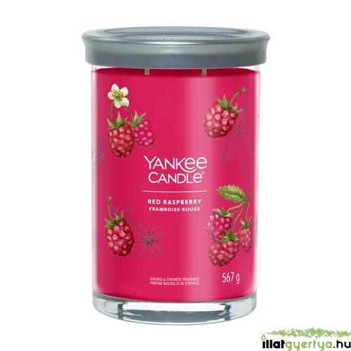 Yankee Candle® Red Raspberry Signature nagy poharas gyertya