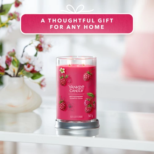 Yankee Candle® Red Raspberry Signature nagy poharas gyertya 567 g