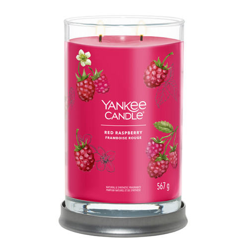 Yankee Candle® Red Raspberry Signature nagy poharas gyertya 567 g Yankee Candle® Red Raspberry Signature nagy poharas gyertya 567 g