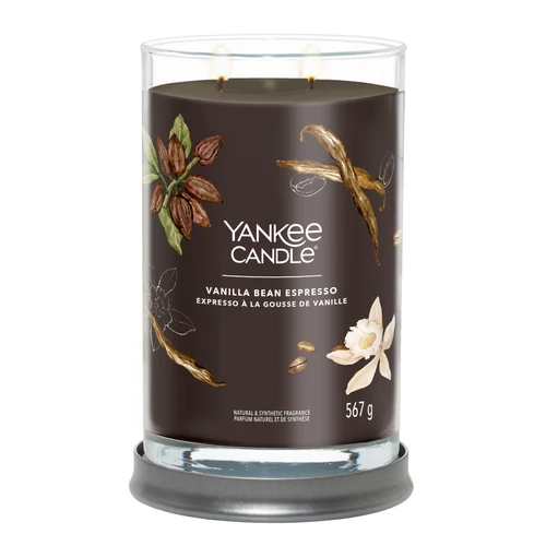 Yankee Candle® Vanilla Bean Espresso Signature nagy poharas gyertya 567 g