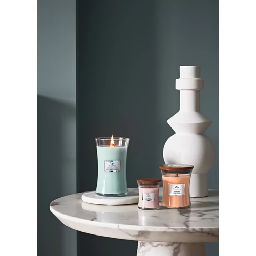 WoodWick® Sagewood & Seagrass nagy üveggyertya 609 g