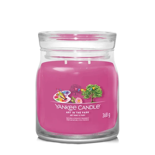 Yankee Candle® Art in the Park Signature közepes üveggyertya