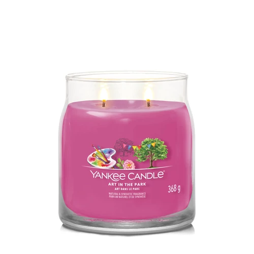 Yankee Candle® Art in the Park Signature közepes üveggyertya 368 g