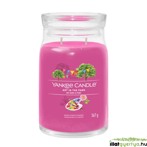 Yankee Candle® Art in the Park Signature nagy üveggyertya