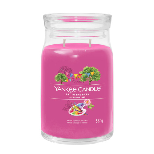 Yankee Candle® Art in the Park Signature nagy üveggyertya 567 g