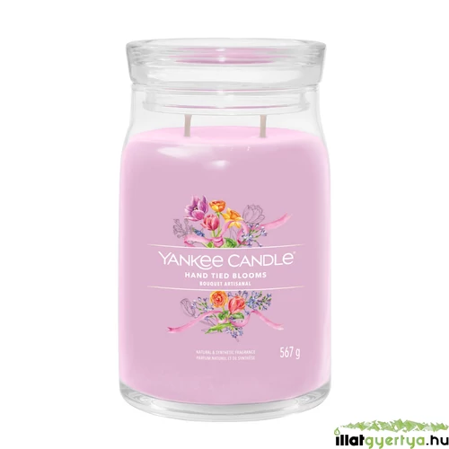 Yankee Candle® Hand Tied Blooms Signature nagy üveggyertya