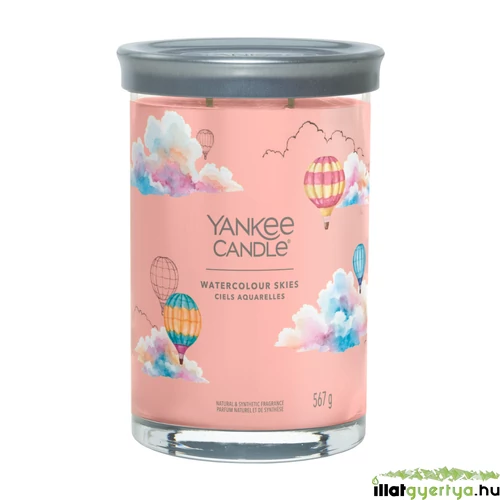 Yankee Candle® Watercolour Skies Signature nagy poharas gyertya