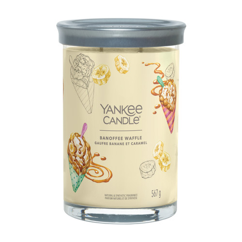 Yankee Candle® Banoffee Waffle Signature nagy poharas gyertya 567 g