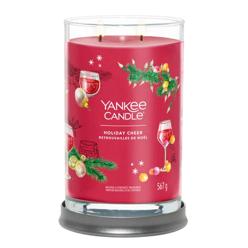 Yankee Candle® Holiday Cheer Signature nagy poharas gyertya 567 g