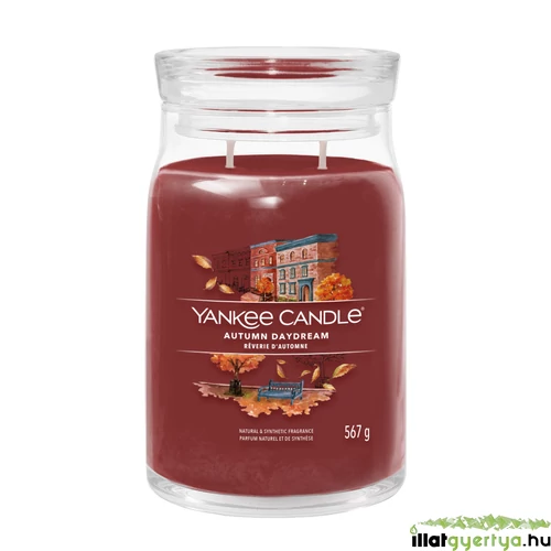 Yankee Candle® Autumn Daydream Signature nagy üveggyertya
