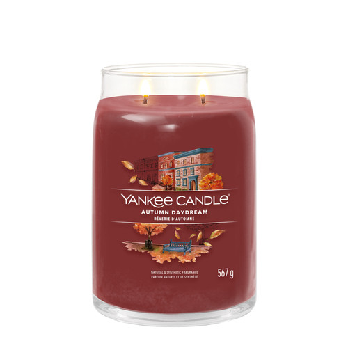 Yankee Candle® Autumn Daydream Signature nagy üveggyertya 567 g Yankee Candle® Autumn Daydream Signature nagy üveggyertya 567 g