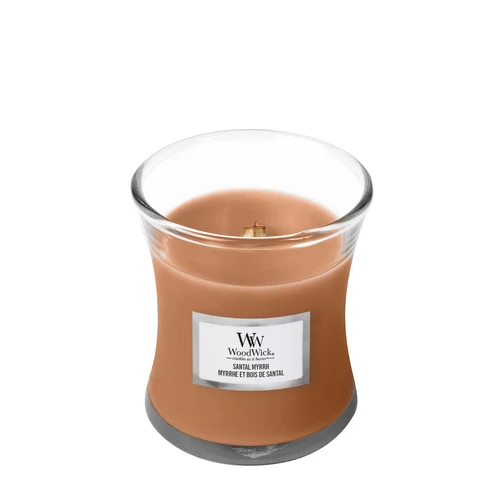 WoodWick® Santal Myrrh kis üveggyertya 85 g