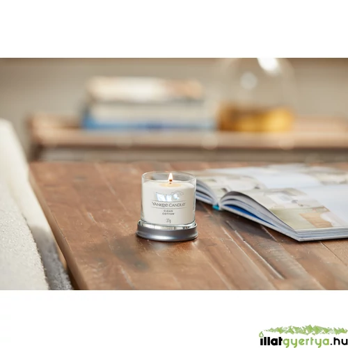 Clean Cotton Signature kis poharas gyertya 122 g
