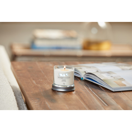 Yankee Candle® Clean Cotton Signature kis poharas gyertya 122 g Yankee Candle® Clean Cotton Signature kis poharas gyertya 122 g