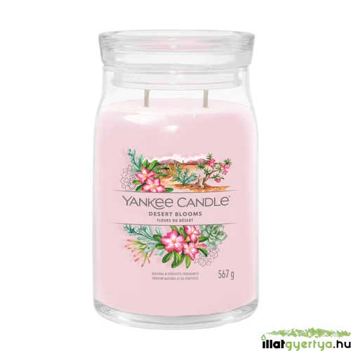 Yankee Candle® Desert Blooms Signature nagy üveggyertya