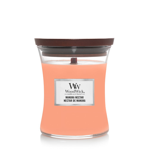 WoodWick® Manuka Nectar közepes üveggyertya 275 g