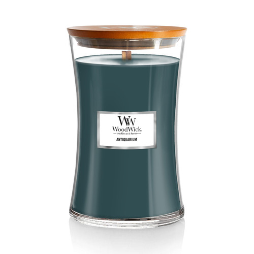 WoodWick® Antiquarium nagy üveggyertya 609 g