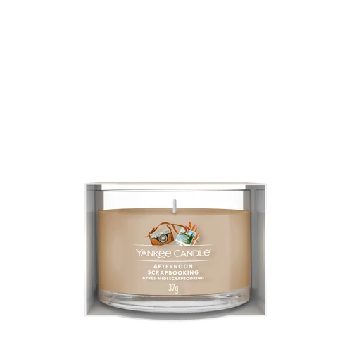 Yankee Candle® Afternoon Scrapbooking üveges mintagyertya