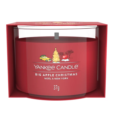 Yankee Candle® Big Apple Christmas üveges mintagyertya