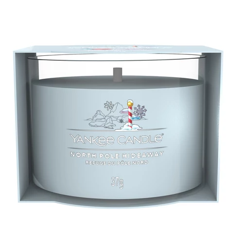 Yankee Candle® North Pole Hideaway üveges mintagyertya