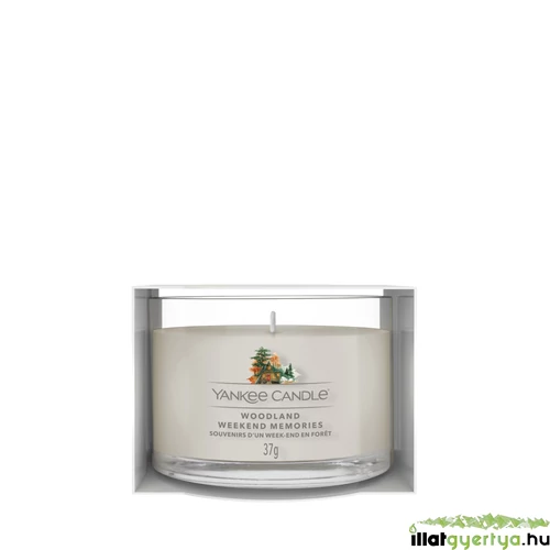 Yankee Candle® Woodland Weekend Memories üveges mintagyertya