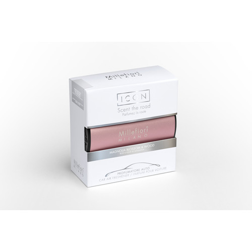 Millefiori Milano® Magnolia Blossom & Wood Icon Classic Pink autóillatosító