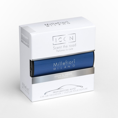 Millefiori Milano® Legni & Spezie Icon Classic Blue autóillatosító