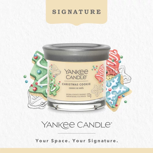 Yankee Candle® Christmas Cookie Signature kis poharas gyertya 122 g