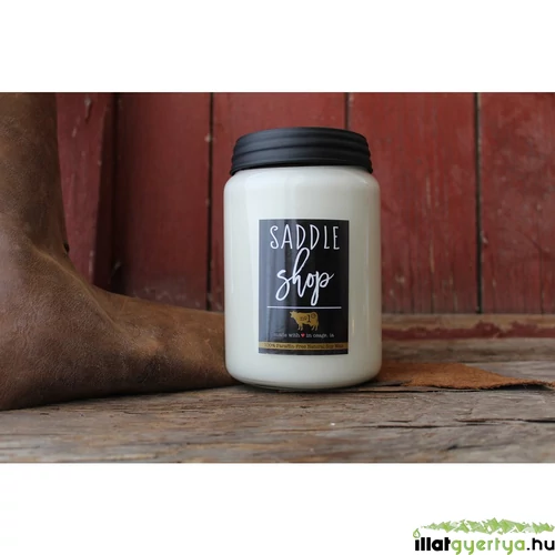 Milkhouse Candle® Saddle Shop Farmhouse nagy üveggyertya