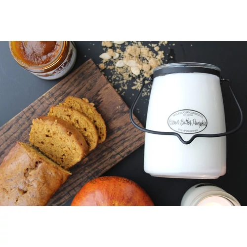 Brown Butter Pumpkin Creamery nagy üveggyertya