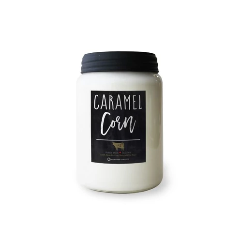 Caramel Corn Farmhouse nagy üveggyertya
