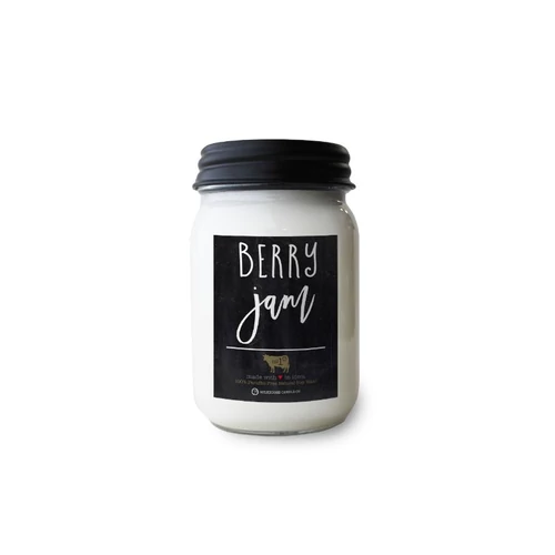 Berry Jam Farmhouse közepes üveggyertya