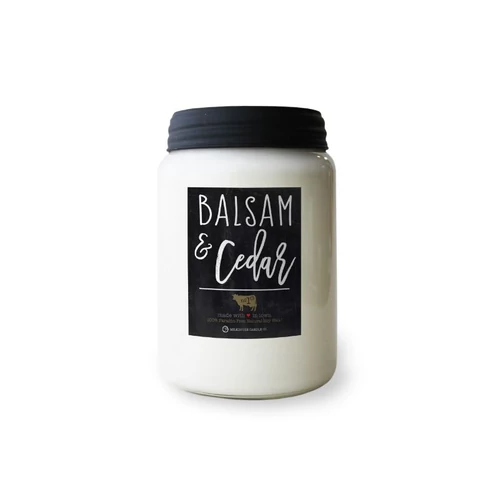 Balsam & Cedar Farmhouse nagy üveggyertya