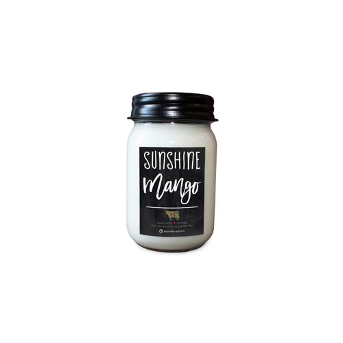 Milkhouse Candle® Sunshine Mango Farmhouse közepes üveggyertya