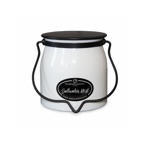 Milkhouse Candle® Saltwater Mist Creamery Glow közepes üveggyertya 454 g