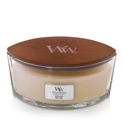 WoodWick® White Honey hajógyertya