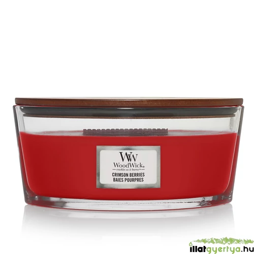 WoodWick® Crimson Berries hajógyertya