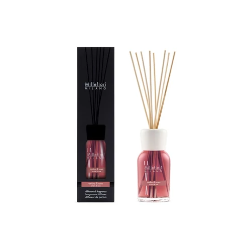 Millefiori Milano® Ambra & Rosa 250 ml diffúzor