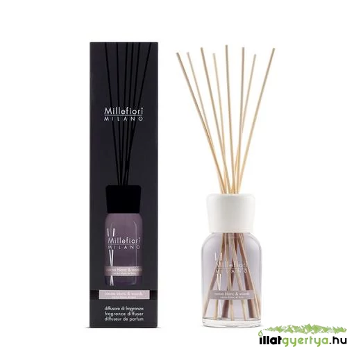 Millefiori Milano® Cocoa Blanc & Woods 250 ml diffúzor