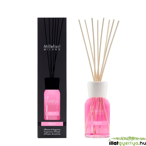 Millefiori Milano® Lychee Rose 250 ml diffúzor
