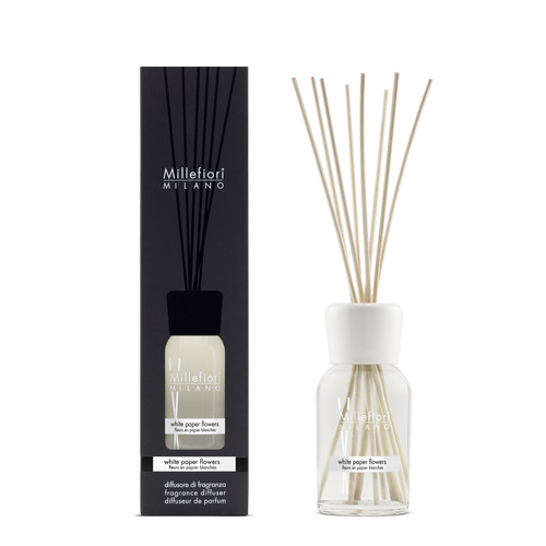 Millefiori Milano® White Paper Flowers 250 ml diffúzor