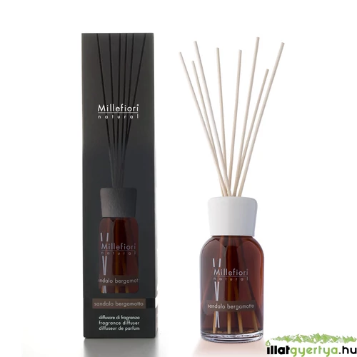 Millefiori Milano® Sandalo Bergamotto 100 ml diffúzor